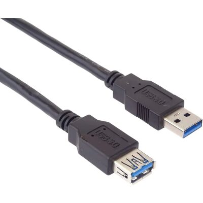 Premiumcord Ku3paa05bk - 0,5m USB A B & A 3.2 Gen 1 - Zwart Premiumcord Ku3paa05bk - 0,5m USB A B & A 3.2 Gen 1 - Zwart