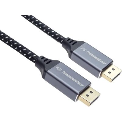 Premiumcord DisplayPort 1.4 Kabel - 1,5M - Ondersteunt 8K UHD Premiumcord DisplayPort 1.4 Kabel - 1,5M - Ondersteunt 8K UHD