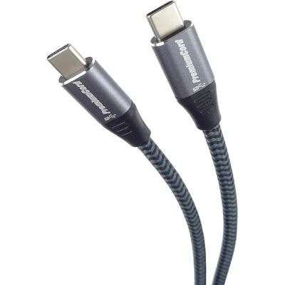 Premiumcord Usb 3.2 Gen 1 USB-C Kabel - Baumwollgeflecht - 1,5M Premiumcord Usb 3.2 Gen 1 USB-C Kabel - Baumwollgeflecht - 1,5M
