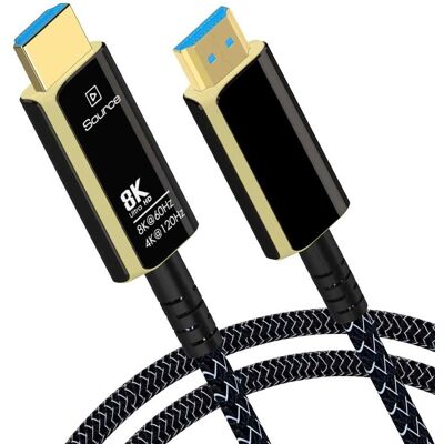 PremiumCord HDMI Száloptikai Kábel 25m - Támogatja az 8K HDR 3D PremiumCord HDMI Száloptikai Kábel 25m - Támogatja az 8K HDR 3D
