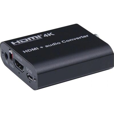 Premiumcord 4K HDMI Audio Extractor - Ondersteunt 4K UHD, 3D, HDCP 1.4 Premiumcord 4K HDMI Audio Extractor - Ondersteunt 4K UHD, 3D, HDCP 1.4