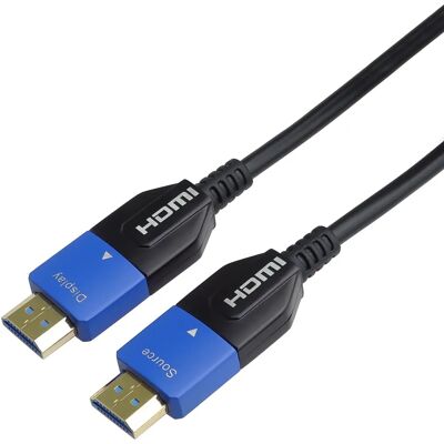 PremiumCord HDMI 2.1 8K 60Hz 5m Zlacený Optický HDMI Kabel - HDMI 2.1 PremiumCord HDMI 2.1 8K 60Hz 5m Zlacený Optický HDMI Kabel - HDMI 2.1