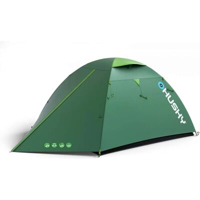 Tente Husky Bird 3 Plus Verte - Légère, Résistante, Facile à Monter - Publicité Tente Husky Bird 3 Plus Verte - Légère, Résistante, Facile à Monter - Publicité