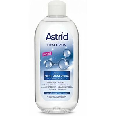 Astrid Hyaluron 3v1 micelární voda - Pro ženy, 400 ml Astrid Hyaluron 3v1 micelární voda - Pro ženy, 400 ml