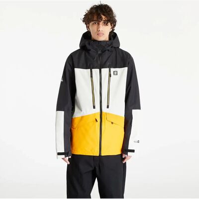 Horsefeathers Halen II Shell Jacke - Schwarz/ Leuchtgelb - XXL - Jacke Horsefeathers Halen II Shell Jacke - Schwarz/ Leuchtgelb - XXL - Jacke