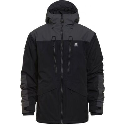 Horsefeathers - Halen II Insulated Jacket - Černá/ Železo Horsefeathers - Halen II Insulated Jacket - Černá/ Železo
