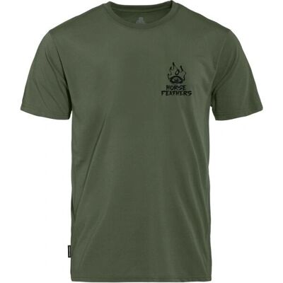 Horsefeathers Reckless Tech T-Shirt Thyme M - Tričko Horsefeathers Reckless Tech T-Shirt Thyme M - Tričko