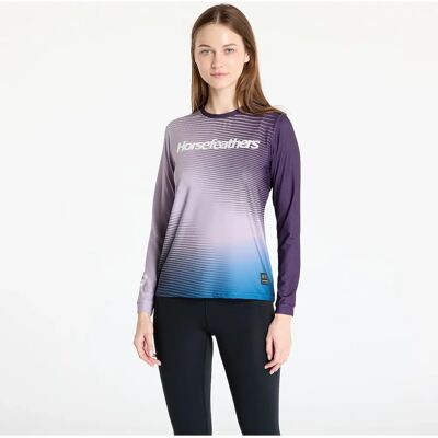 Horsefeathers Quantum Ls Bike Jersey Iris Fade Out - Bike Jersey Horsefeathers Quantum Ls Bike Jersey Iris Fade Out - Bike Jersey