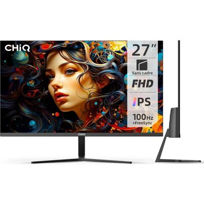 Chiq 27F650R - Moniteur sans cadre Full HD 27 pouces - Publicité Chiq 27F650R - Moniteur sans cadre Full HD 27 pouces - Publicité