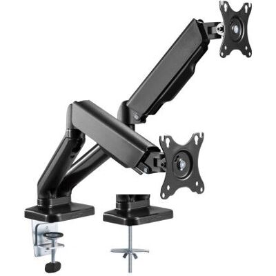 MK Floria MKF-21DP113S2 support moniteur - 32" Noir - Publicité MK Floria MKF-21DP113S2 support moniteur - 32" Noir - Publicité
