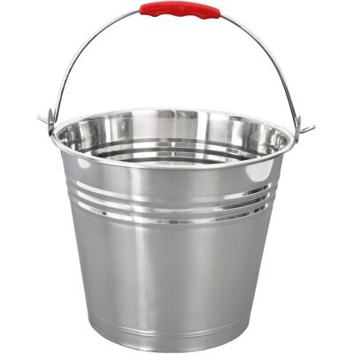 Orion 10 litran ämpäri - Ruostumatonta terästä, Mukava kahva Orion 10 litran ämpäri - Ruostumatonta terästä, Mukava kahva