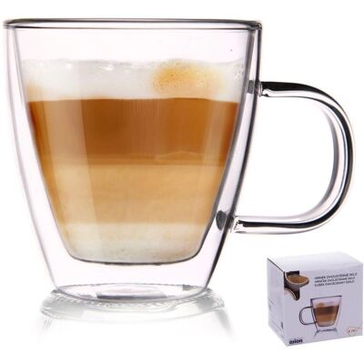 Verre thermique Orion - Double paroi - Design moderne - 180ml Verre thermique Orion - Double paroi - Design moderne - 180ml