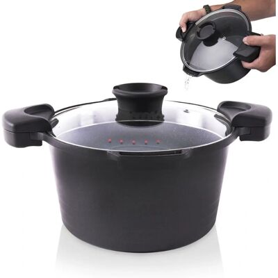 Orion Kochgeschirr Granit-antihafttopf 24cm 5,5L - Kochtopf Orion Kochgeschirr Granit-antihafttopf 24cm 5,5L - Kochtopf