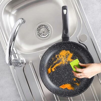 Orion Schwarze Pfluon Granite Bratpfanne - Bratpfanne Orion Schwarze Pfluon Granite Bratpfanne - Bratpfanne