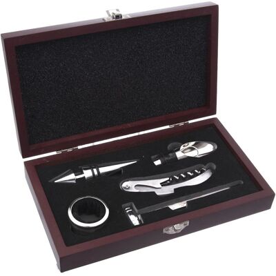 Orion Weinsset - Geschenkbox mit Korkenzieher & Zubehör Orion Weinsset - Geschenkbox mit Korkenzieher & Zubehör