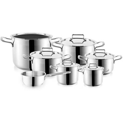 Orion Edelstahl Kochgeschirr-Set - Induktion geeignet Orion Edelstahl Kochgeschirr-Set - Induktion geeignet