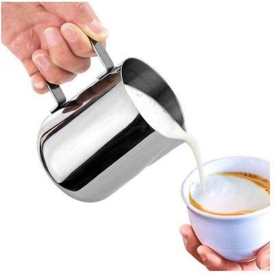 Orion Edelstahl Milchkanne - 580ml zum Aufschäumen & Servieren Orion Edelstahl Milchkanne - 580ml zum Aufschäumen & Servieren