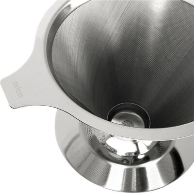 Orion Wiederverwendbarer Edelstahl-Kaffeefilter - Kaffeezubehör Orion Wiederverwendbarer Edelstahl-Kaffeefilter - Kaffeezubehör