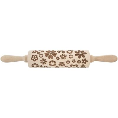 Orion - Decorative Flower - 39 cm - Legno di faggio - Matterello Orion - Decorative Flower - 39 cm - Legno di faggio - Matterello