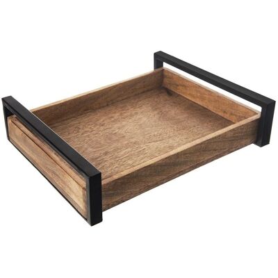 Taca do serwowania z drewna mango Orion - Prostokątna 35,5x27 cm Taca do serwowania z drewna mango Orion - Prostokątna 35,5x27 cm