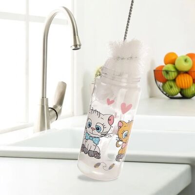 Brosse pour Bouteilles Orion - Nettoyage de goulots étroits et biberons - Publicité Brosse pour Bouteilles Orion - Nettoyage de goulots étroits et biberons - Publicité