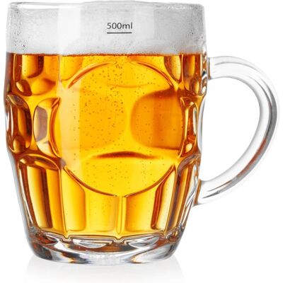 Orion Suuri Lasimuki kahvalla - 500 ml Orion Suuri Lasimuki kahvalla - 500 ml