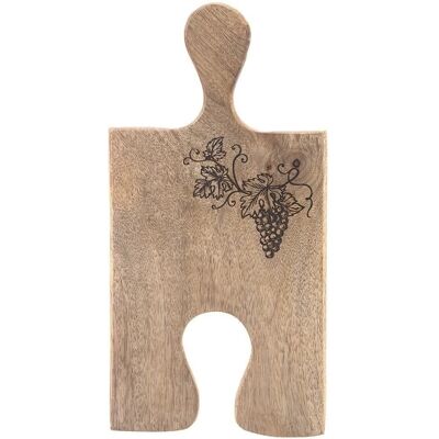 Orion Mango Holz Servier- und Schneidebrett - Käse, Fleisch, Snacks - Einzigartige Form Orion Mango Holz Servier- und Schneidebrett - Käse, Fleisch, Snacks - Einzigartige Form