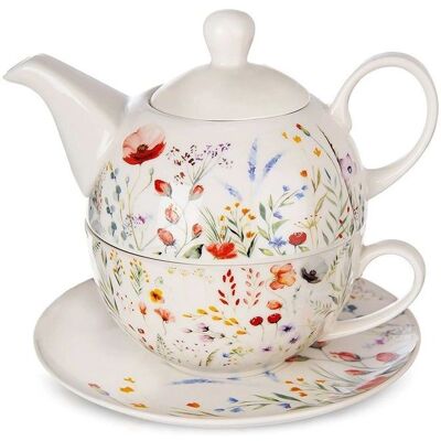 Set de Thé Orion - Porcelaine 3 pièces - Publicité Set de Thé Orion - Porcelaine 3 pièces - Publicité