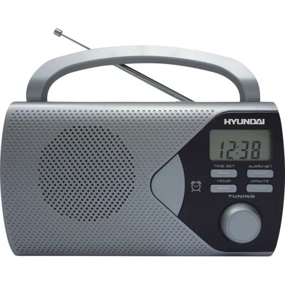 Hyundai PR200S Radio portable analogique - AM FM LCD Hyundai PR200S Radio portable analogique - AM FM LCD