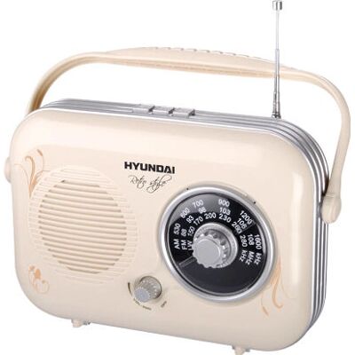 Hyundai PR 100 B Radio portable analogique - Radio Hyundai PR 100 B Radio portable analogique - Radio