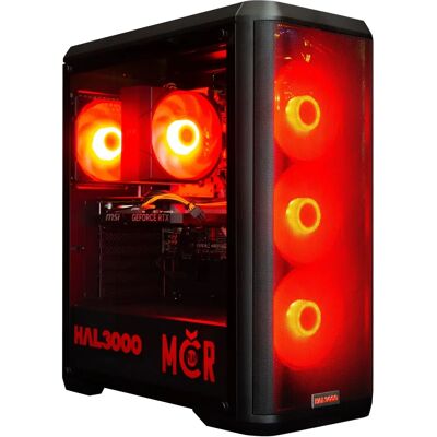 HAL3000 Ryzen 5 7500F Herní počítač - RTX 4060 - 16GB DDR5 - 1TB SSD - WiFi - W11 HAL3000 Ryzen 5 7500F Herní počítač - RTX 4060 - 16GB DDR5 - 1TB SSD - WiFi - W11