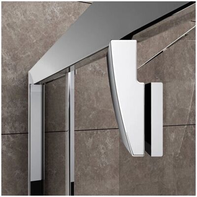 Ravak Pivot PSKK3 - 90x90x190cm - Cabină de Duș Cromată Ravak Pivot PSKK3 - 90x90x190cm - Cabină de Duș Cromată