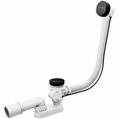 Sistem de scurgere pentru cadă RAVAK - Negru Opaco - 570mm, Bowden, Include sifon Sistem de scurgere pentru cadă RAVAK - Negru Opaco - 570mm, Bowden, Include sifon