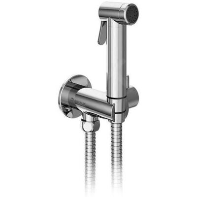 Ventil montat pe perete cu duș pentru bidet - Crom Ventil montat pe perete cu duș pentru bidet - Crom