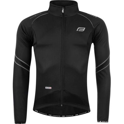 Force - X70 Membrane Cycling Jacket - Noir - Publicité Force - X70 Membrane Cycling Jacket - Noir - Publicité