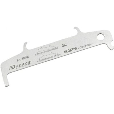 Force Prateadoforce Strumento usura catena - 124 mm - 75% usura Force Prateadoforce Strumento usura catena - 124 mm - 75% usura