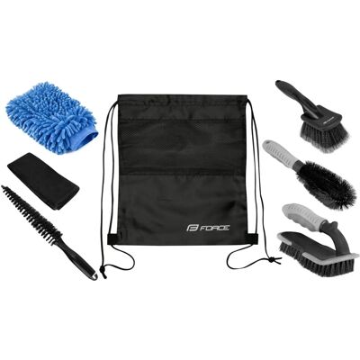 Set Pulizia Bicicletta Force - 6 pezzi Set Pulizia Bicicletta Force - 6 pezzi
