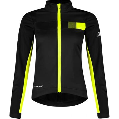Force Sort-Fluo Cykeljakke - Reflekterende, Vandtæt, Åndbar Force Sort-Fluo Cykeljakke - Reflekterende, Vandtæt, Åndbar