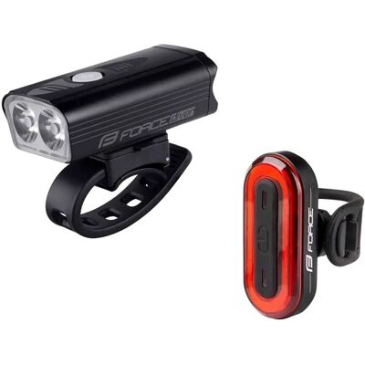 Force Silver 900/40 Lumen Huvudlampa-Set Force Silver 900/40 Lumen Huvudlampa-Set