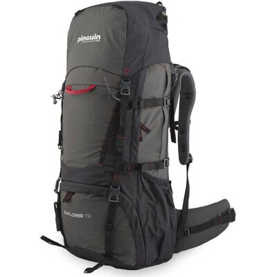 Pinguin Explorer 75L Rugzak zwart - Unisex Pinguin Explorer 75L Rugzak zwart - Unisex