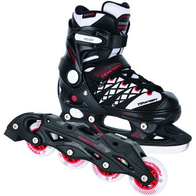 Tempish Verstellbare Inline-Skates - Schwarz - 29/32 - Rollschuhe Tempish Verstellbare Inline-Skates - Schwarz - 29/32 - Rollschuhe