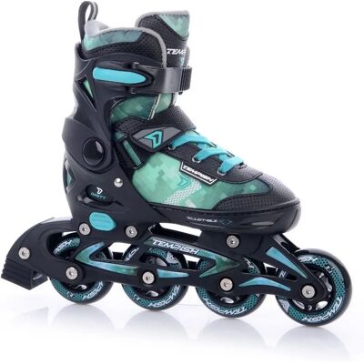 Tempish Dasty Inline-Skates - Verstelbaar, Softboot, Groen, 37-40 Tempish Dasty Inline-Skates - Verstelbaar, Softboot, Groen, 37-40