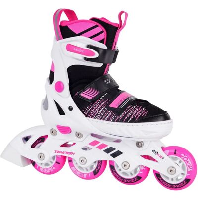 Tempish Inline-Skates - Verstellbar, Weiß/Rosa - Freizeit & Fitness Tempish Inline-Skates - Verstellbar, Weiß/Rosa - Freizeit & Fitness