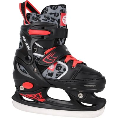 TEMPISH Kinder Eishockeyschuhe Kinderschlittschuh RS TON ICE - verstellbar - Jr. - unisex - Schwarz - 30-33 TEMPISH Kinder Eishockeyschuhe Kinderschlittschuh RS TON ICE - verstellbar - Jr. - unisex - Schwarz - 30-33