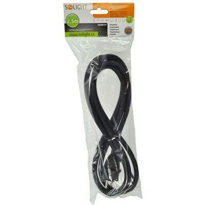 Solight - PF36 - 2.5 m - 3 x 1.5 mm2 - Napájecí kabel Solight - PF36 - 2.5 m - 3 x 1.5 mm2 - Napájecí kabel