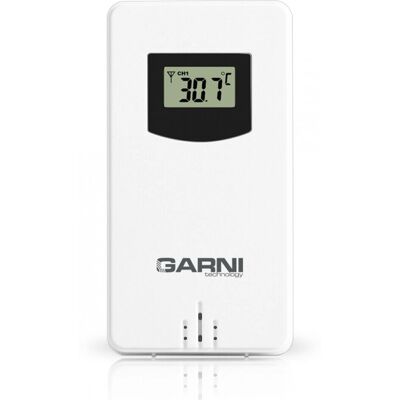GARNI GARNI029 Weiß LCD Batterie - Wettersensor GARNI GARNI029 Weiß LCD Batterie - Wettersensor