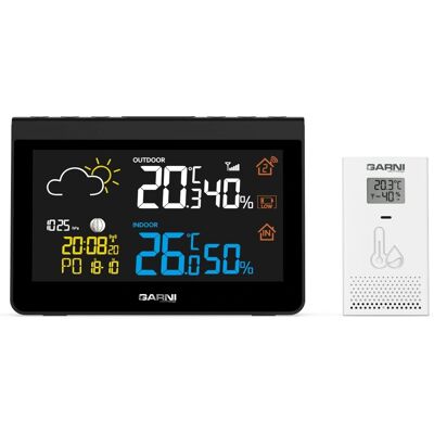 Garni 612 Precise Wetterstation - Innen/Außen-Temp, LCD Garni 612 Precise Wetterstation - Innen/Außen-Temp, LCD