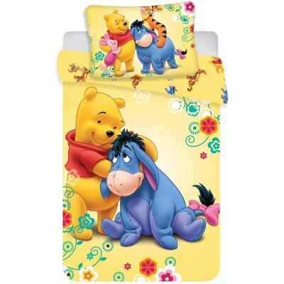 Disney Winnie The Pooh & Ioor Bettbezug - Baumwolle - 100 x 135 cm Disney Winnie The Pooh & Ioor Bettbezug - Baumwolle - 100 x 135 cm