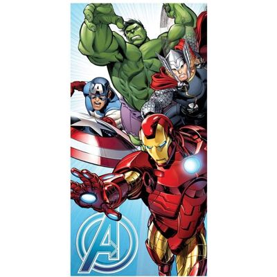 Marvel Avengers Hero's Katoenen Handdoek - Multicolor - 70x140cm Marvel Avengers Hero's Katoenen Handdoek - Multicolor - 70x140cm
