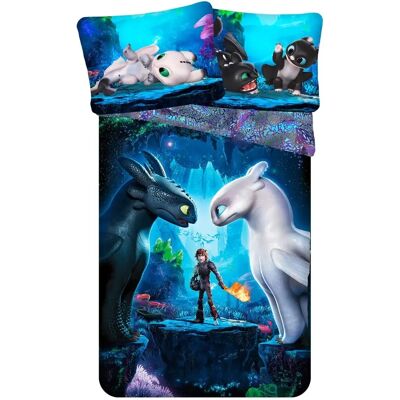 DreamWorks Jak oswoić smoka - Bawełniana poszwa DreamWorks Jak oswoić smoka - Bawełniana poszwa